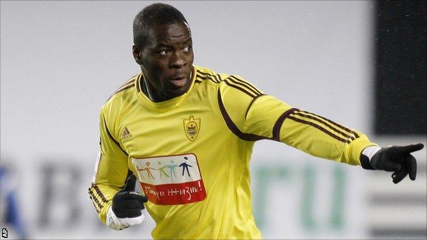 Congo and Anzhi Makhachkala defender Christopher Samba