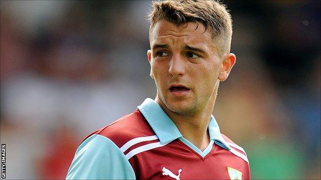 Burnley striker Jay Rodriguez