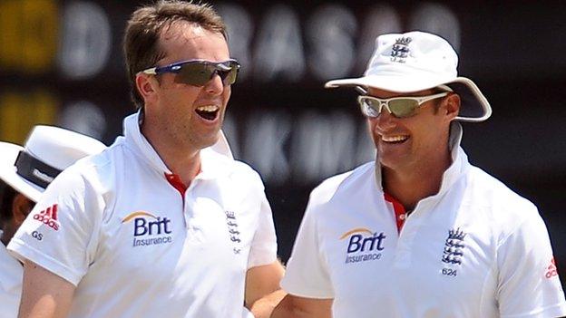 Graeme Swann and Andrew Strauss