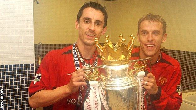 Gary and Phil Neville