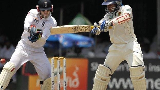 Matt Prior and Thilan Samaraweera