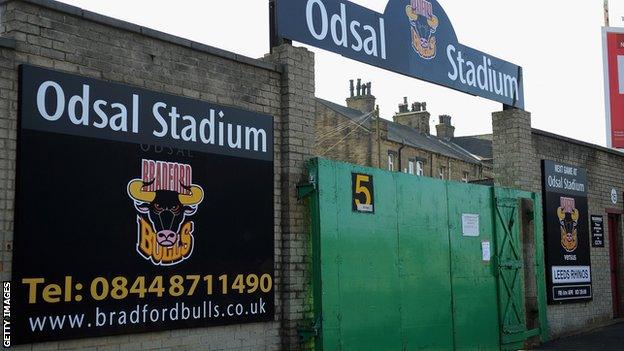 Bradford Bulls' Odsal Stadium