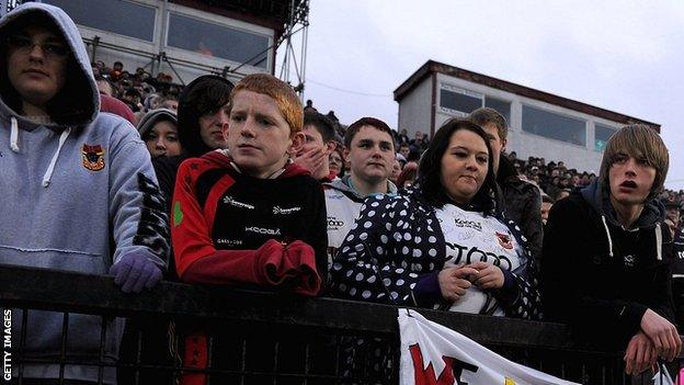 Bradford Bulls fans