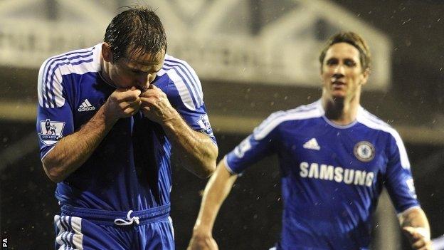 Frank Lampard scored his 150th goal for Chelsea