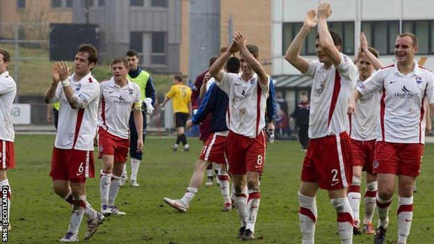 Ross County are the Division One champions