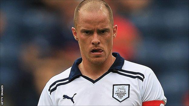 Preston North End striker Iain Hume