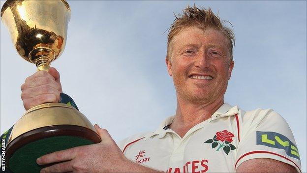 Lancashire captain Glen Chapple