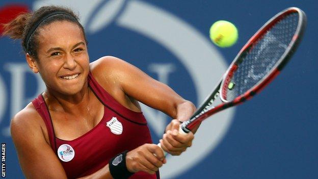 Britain's Heather Watson