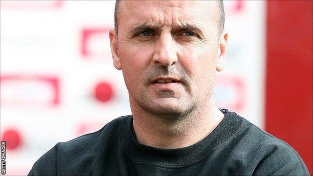 Accrington Stanley manager Paul Cook