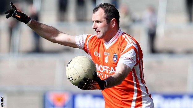 Steven McDonnell in action for Armagh last year