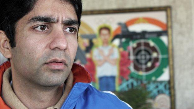 Abhinav Bindra, India's Olympic shooting champion