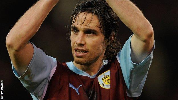 Burnley defender Michael Duff