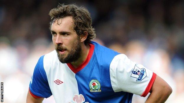 Blackburn defender Gael Givet