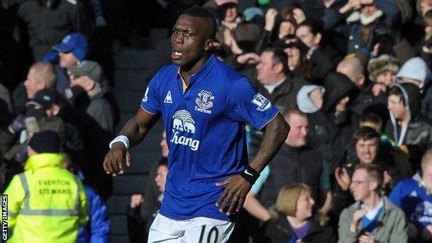 Everton midfielder Royston Drenthe