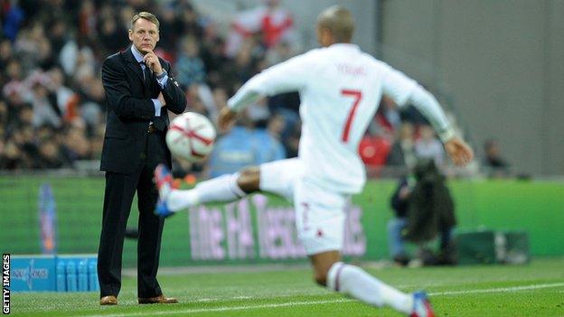 England caretaker boss Stuart Pearce