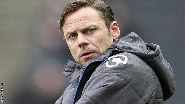 Oldham Athletic manager Paul Dickov