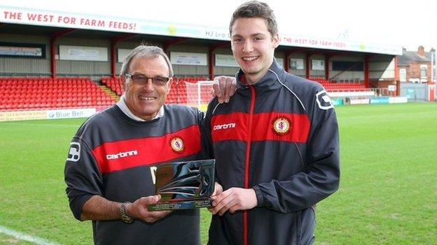 Dario Gradi and Nick Powell