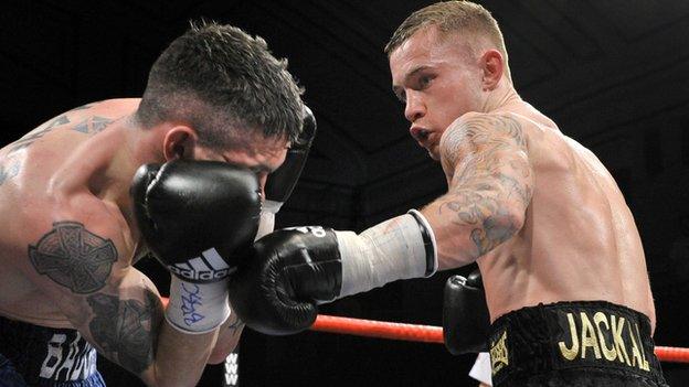 Carl Frampton (right)