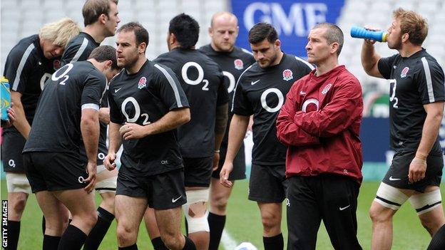 England's Stuart Lancaster