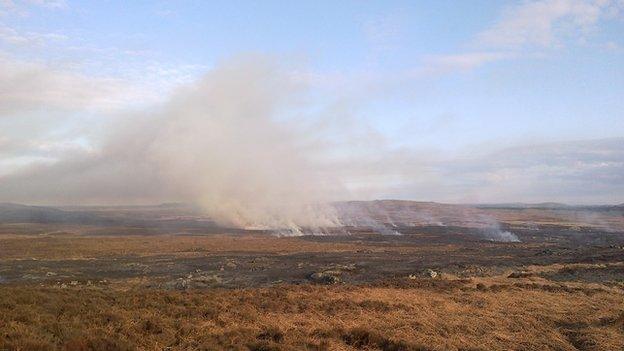 Wigtownshire fire