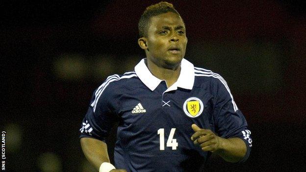 Scotland striker Islam Feruz