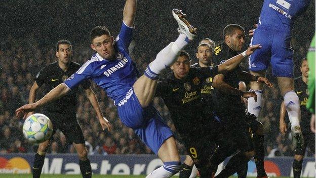 Gary Cahill was superb in defence for Chelsea