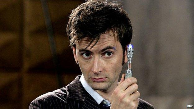 Dr Who and his sonic screwdriver