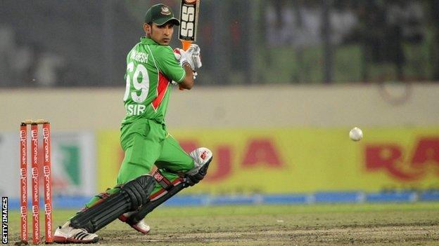 Bangladeshi batsman Nasir Hossain