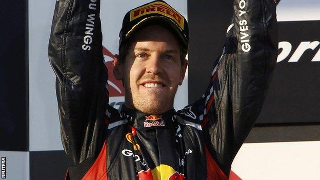 Red Bull's Sebastian Vettel