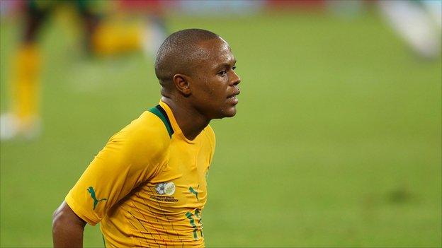 Bafana Bafana winger Thulani Serero