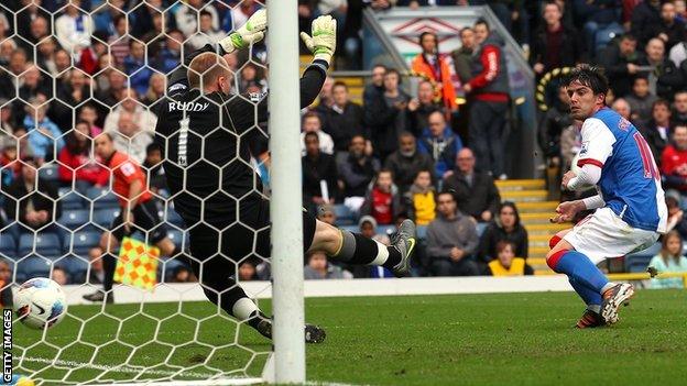 Mauro Formica scores for Blackburn