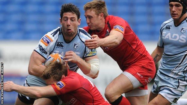 Alex Cuthbert goes over