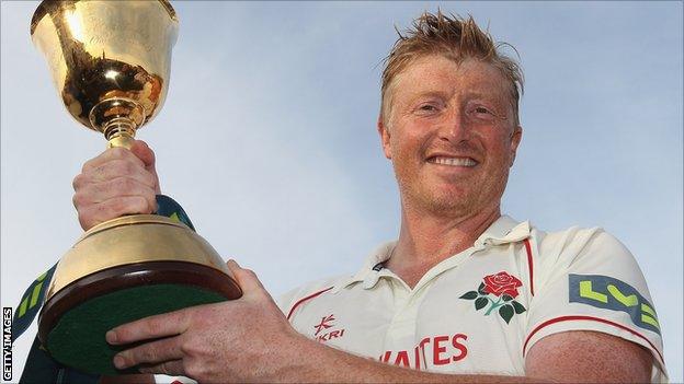 Lancashire captain Glen Chapple