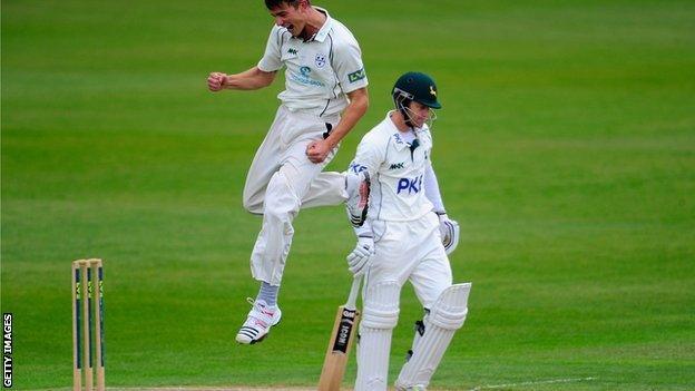 Richard Jones celebrates