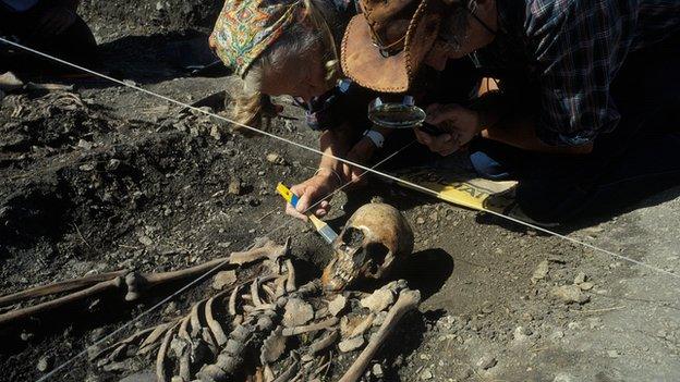 Excavation in Sweden