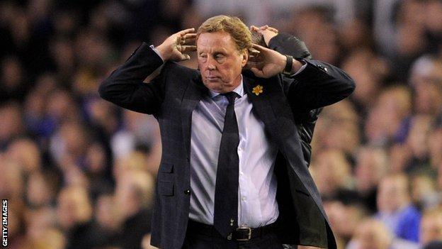 Tottenham manager Harry Redknapp