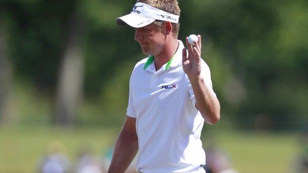 Luke Donald at the Zurich Classic