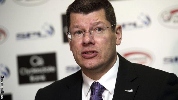 SPL chief executive Neil Doncaster