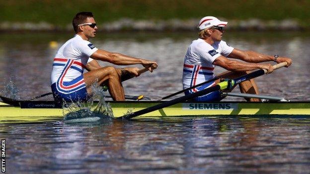 Pete Reed and Andy Triggs Hodge