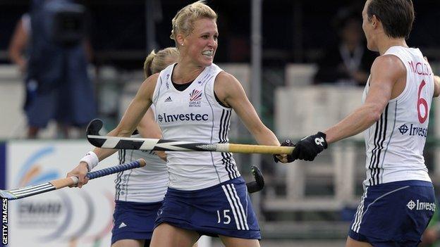 Alex Danson scored GB's winner