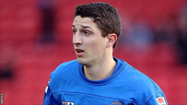 Blackpool defender Craig Cathcart