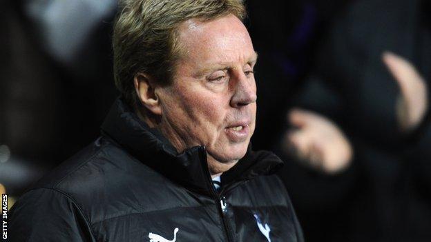 Tottenham manager Harry Redknapp