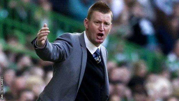 St Johnstone manager Steve Lomas