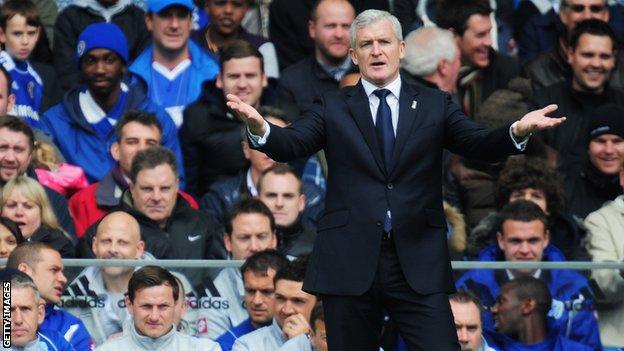 QPR manager Mark Hughes