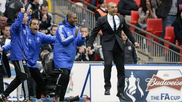 Chelsea boss Roberto di Matteo