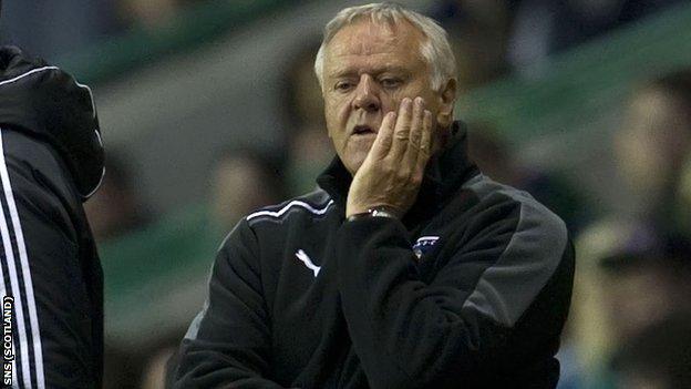 Dunfermline boss Jim Jefferies