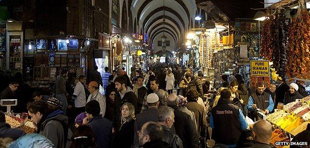 Grand Bazaar in Istanbul