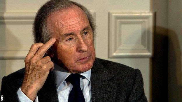 Formula 1 legend Sir Jackie Stewart