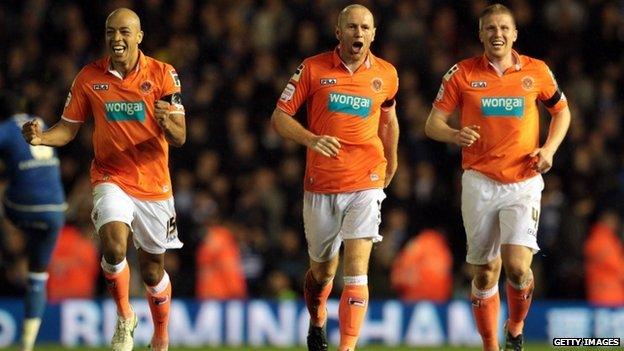 Blackpool celebrate