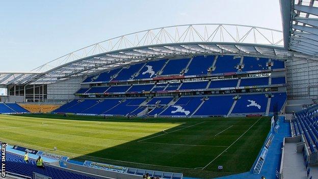 Brighton & Hove Albion's Amex Stadium